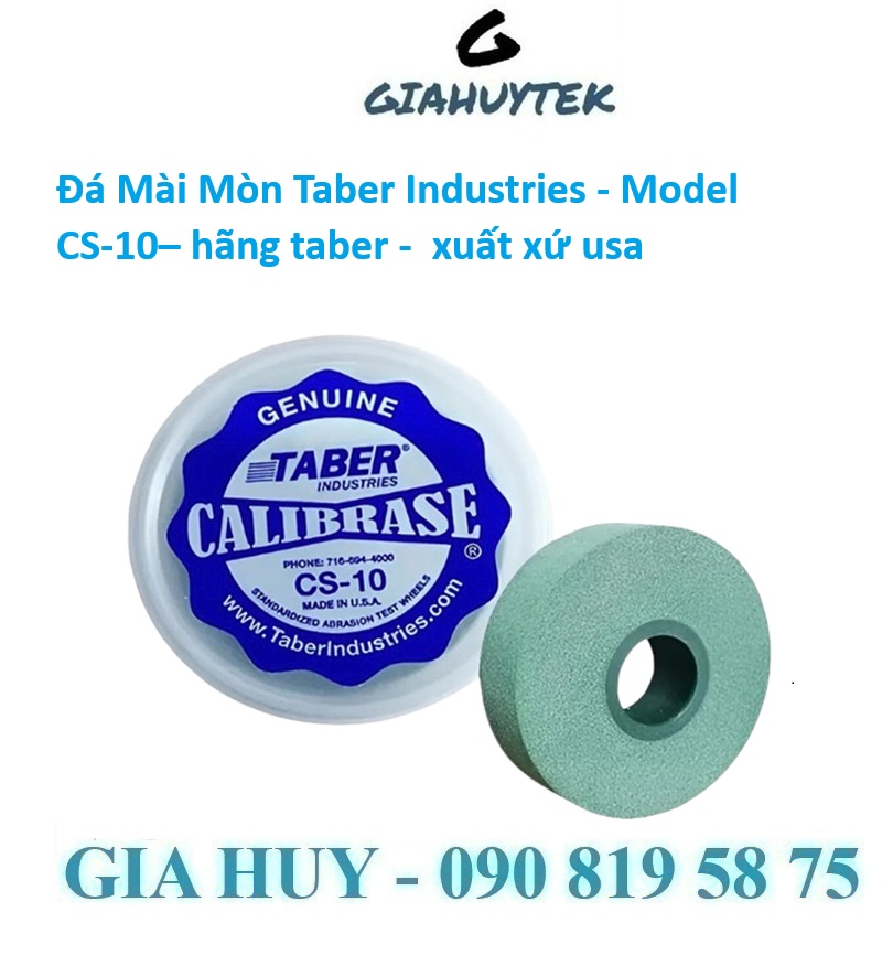 Đá Mài Taber CS-10: Tiêu Chuẩn Vàng Kiểm Tra Độ Bền Mài Mòn Vật Liệu
