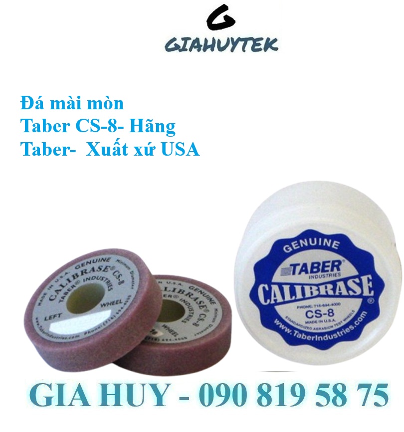 Đá mài Taber CS-8 là gì? Ứng dụng & Cách sử dụng đúng chuẩn