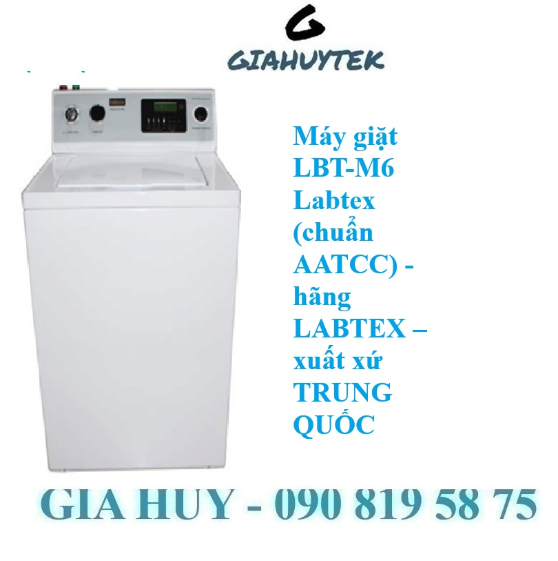 Máy Giặt LBT-M6 Labtex (Chuẩn AATCC) – Giải Pháp Kiểm Tra Chất Lượng