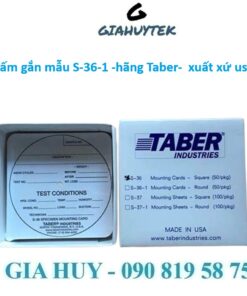 Tấm Gắn Mẫu S-36-1 – Giải Pháp Cố Định Mẫu Chính Xác Cho Kiểm Tra Mài Mòn Vật Liệu