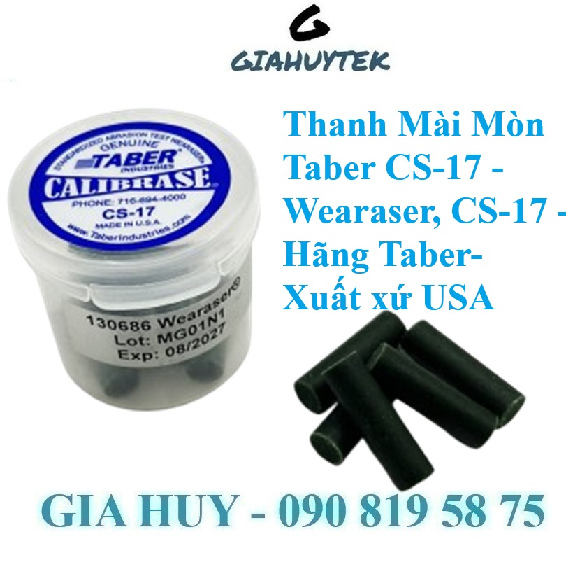 Thanh Mài CS-17 Taber: Giải Pháp Chuẩn Xác Cho Thử Nghiệm Mài Mòn