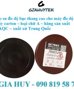 Cao su đo độ bục thang cao cho máy đo độ bục giấy carton – loại chữ A