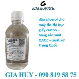 Dầu Glicerol Cho Máy Đo Độ Bục Giấy Carton