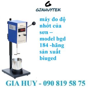 Máy đo độ nhớt của sơn BGD 184 - Giải pháp tối ưu cho QA/QC