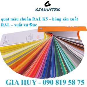 Quạt Màu Chuẩn RAL K5 Giải Pháp Hoàn Hảo