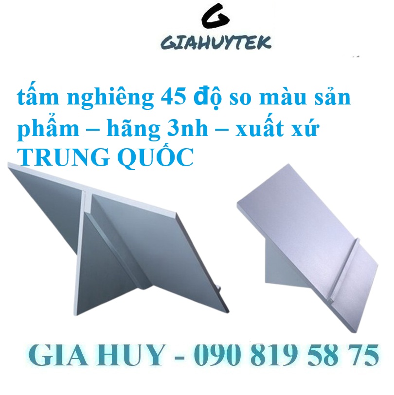 Tấm nghiêng 45 độ cho tủ so màu 3nh: “Bí kíp” QC màu không thể thiếu