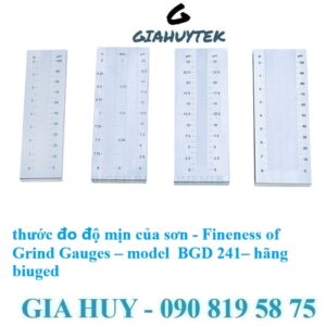 Thước Đo Độ Mịn Của Sơn - Fineness of Grind Gauges