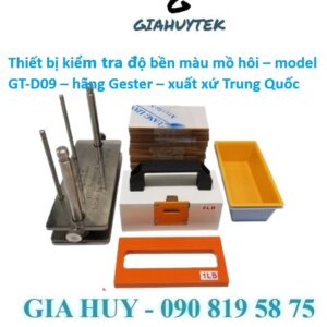Kiểm tra độ bền màu mồ hôi với thiết bị Gester GT-D09