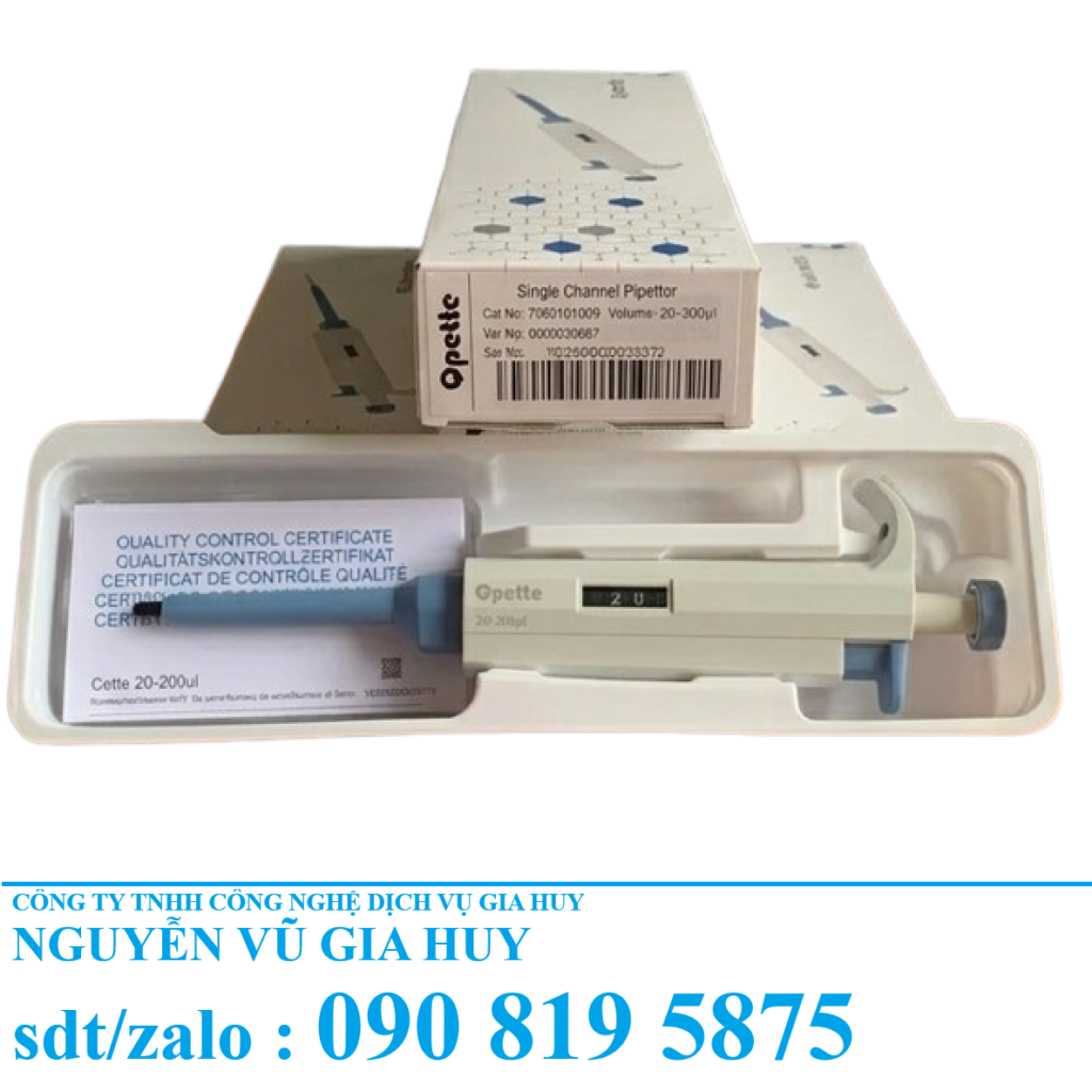 Micropipet Tự Động 1 Kênh