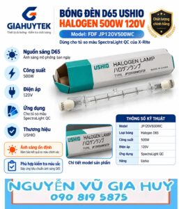 Bóng Ushio FDF 500W 120V – Nguyễn Vũ Gia Huy 090 819 5875